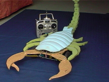 Scorpian built at Princes Risborough after school robotics club